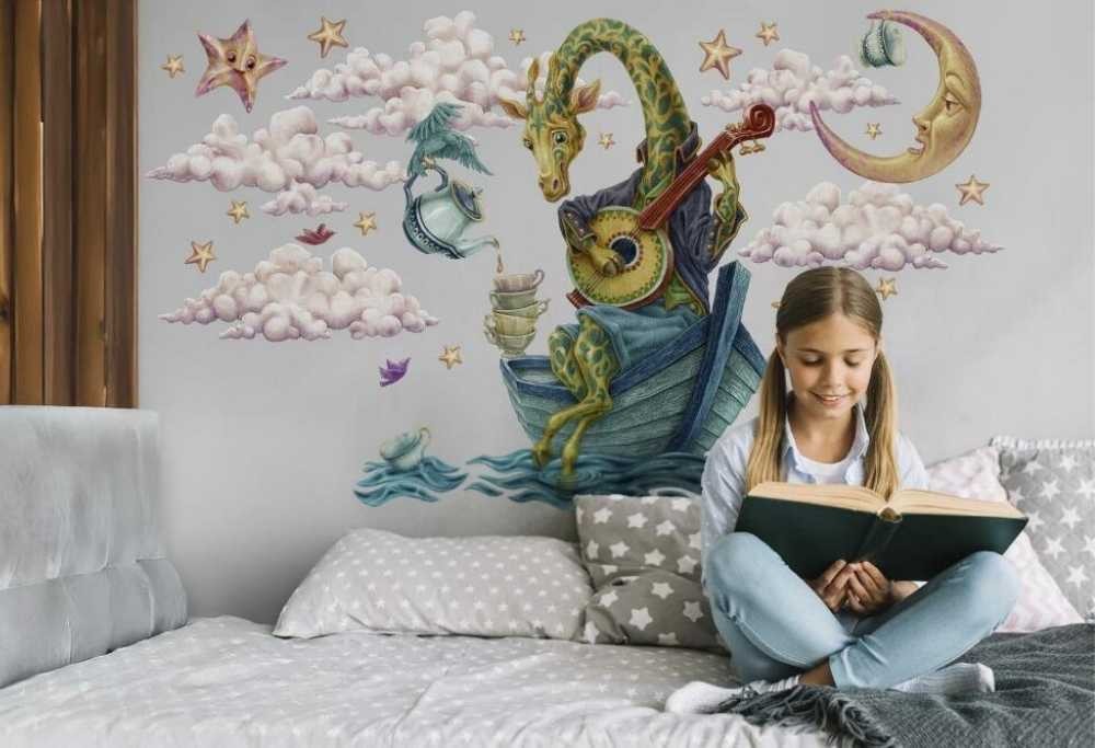 Aufkleber für ein Kinderzimmer
