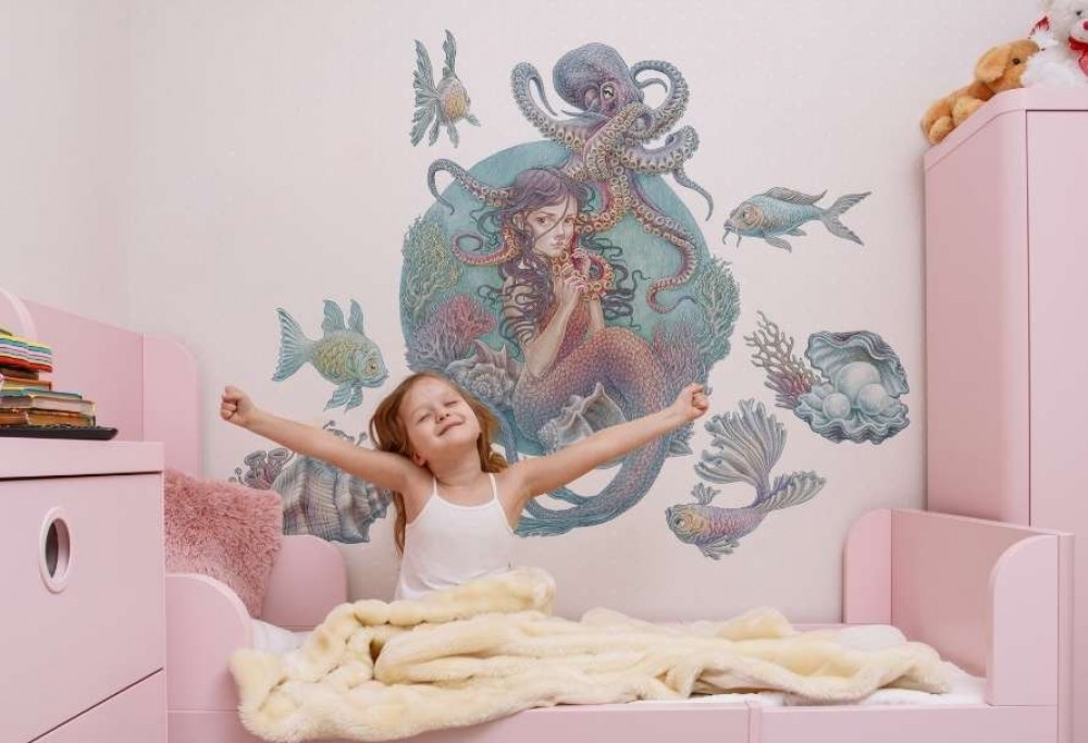 Aufkleber für ein Kinderzimmer