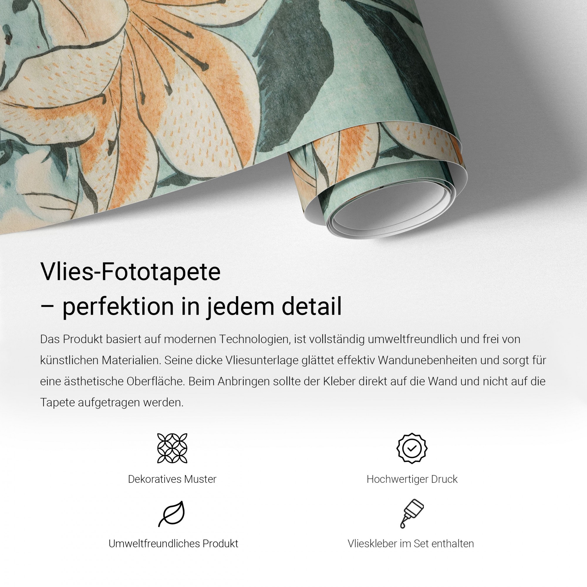 Vorteile und Montage einer Vliestapete - Okleinomat