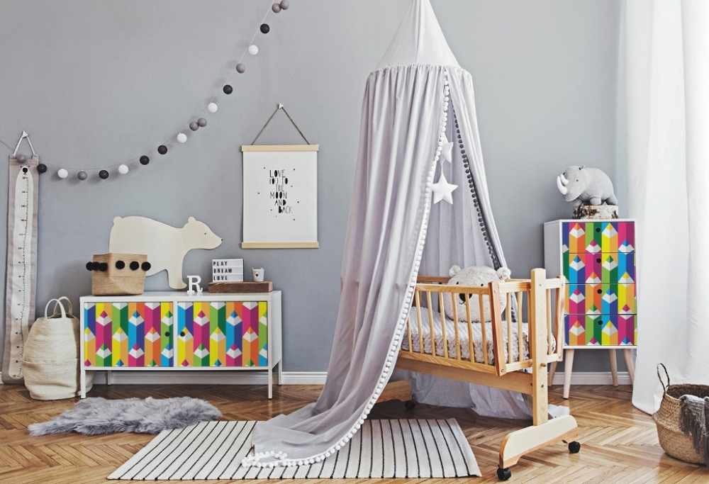 Aufkleber für ein Kinderzimmer